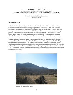 2009-Feb Rutherford Trace Feasibility Rpt