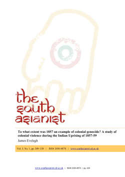 Print this article - The South Asianist