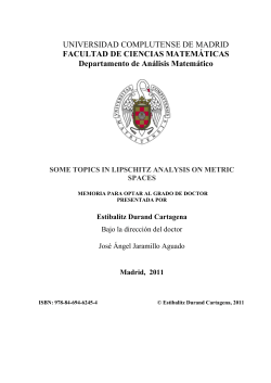 universidad complutense de madrid - E-Prints Complutense