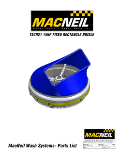 15hp Rectangle Fixed Nozzles