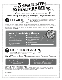 make smart goals break it up