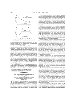 The Antisymmetrical Interaction in Beta-Decay Theory