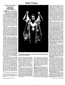 Francis Bacon: Anatomy of an Enigma, &ldquo;Dark