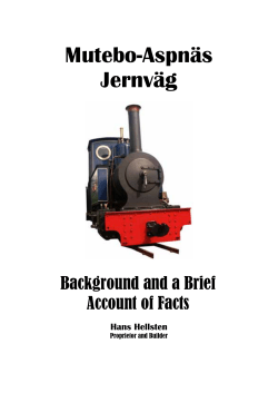 Mutebo-Aspn&auml;s Jernv&auml;g - Mutebo