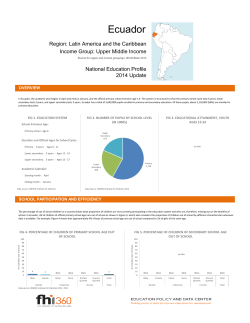 Ecuador - Education Policy Data Center
