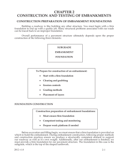chapter 2 construction and testing of embankments