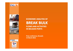ECONOMIC ANALYSIS OF BREAK BULK