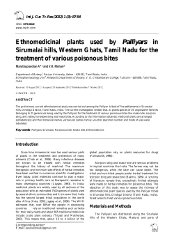 - INTERNATIONAL JOURNAL OF CURRENT TRENDS