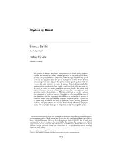 Capture by Threat - people.hbs.edu