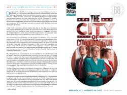 The City of Conversation playbill