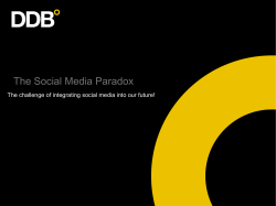 The Social Media Paradox