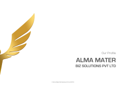 Alma Mater Biz Solutions Pvt. Ltd.