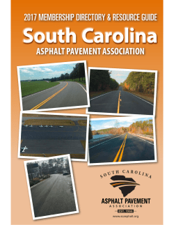 SC Asphalt Pavement Association