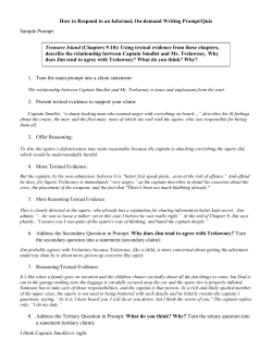 Here is an annotated model from Treasure Island