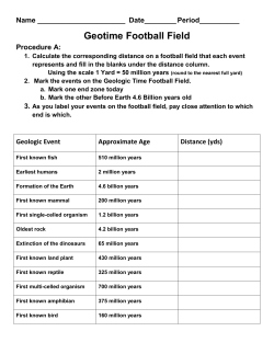 Geotime Football Field - Manhasset Public Schools