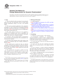 Energy Measurement for Dynamic Penetrometers1