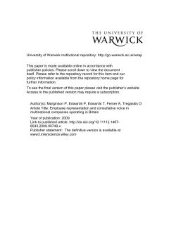 - Warwick WRAP