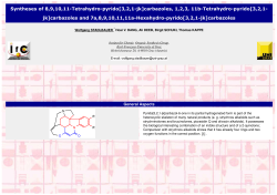 Syntheses of 8,9,10,11-Tetrahydro-pyrido[3,2,1