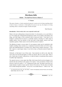 Fulltext PDF - Indian Academy of Sciences