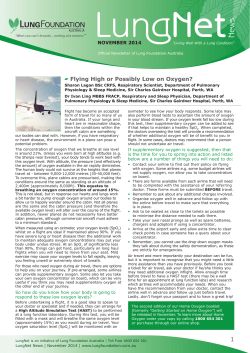 Flying High or Possibly Low on Oxygen?