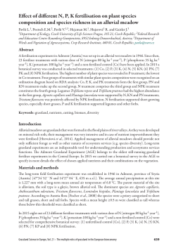 The multiple roles of grassland in the European bioeconomyThe