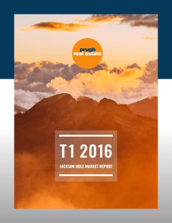 T1 2016 - Prugh Real Estate