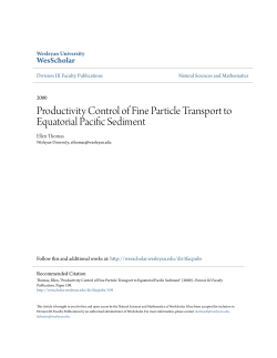 Productivity Control of Fine Particle Transport to