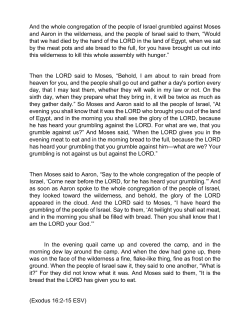 And the whole congregation of the people of Israel grumbled against