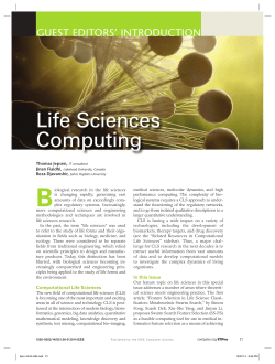 Life Sciences Computing