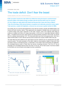 The trade deficit: Don`t fear the beast
