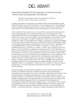 Suspended Disbelief: The Photography of No&eacute;mie