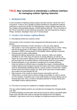 first White Paper - TALQ