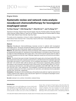 Systematic review and network meta-analysis