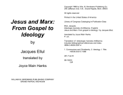 Jesus and Marx - The Nagasawa Family
