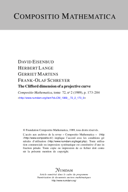 The Clifford dimension of a projective curve