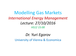 Lecture 27.10 - Institut f&uuml;r Betriebswirtschaftslehre