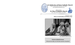 November 6, 2016 - St. Katherine of Siena Catholic Church