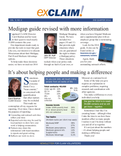ExCLAIM newsletter for 2nd quarter 2014