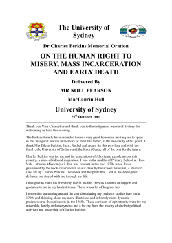 On the Human Right to Misery, Mass Incarceration and Early Death