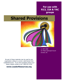 Shared Teen Program Materials