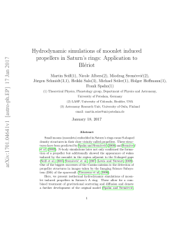 Hydrodynamic simulations of moonlet induced propellers in Saturn`s