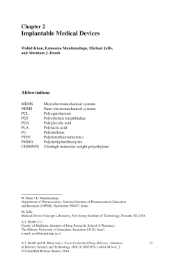 Implantable Medical Devices