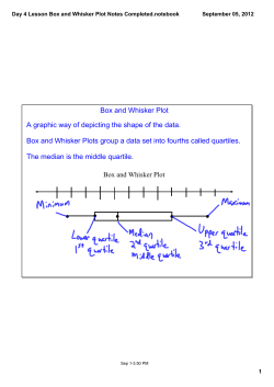 Day 4 Lesson Box and Whisker Plot Notes Completed.notebook
