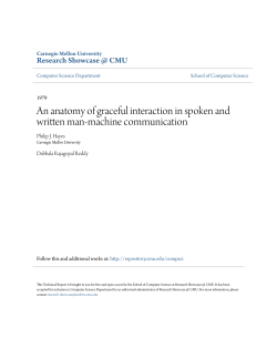 An anatomy of graceful interaction in spoken and written man