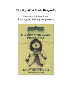 The Boy Who Made Dragonfly - The Tony Hillerman Portal