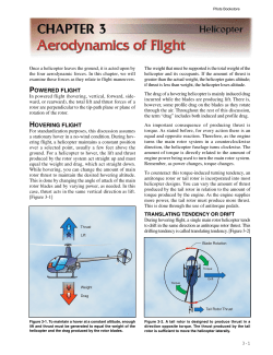 powered flight hovering flight