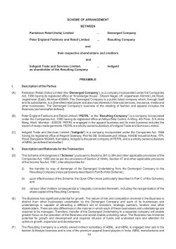 Pantaloon Amalgamation 05 11 2012