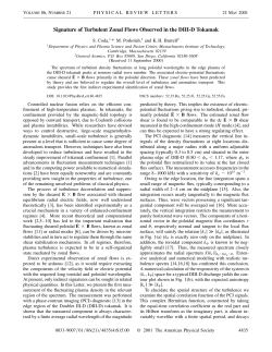 Signature of Turbulent Zonal Flows Observed in the DIII