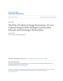 The Role of Culture in Image Restoration