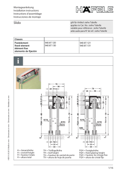 Slido Classic Festelement 120301
